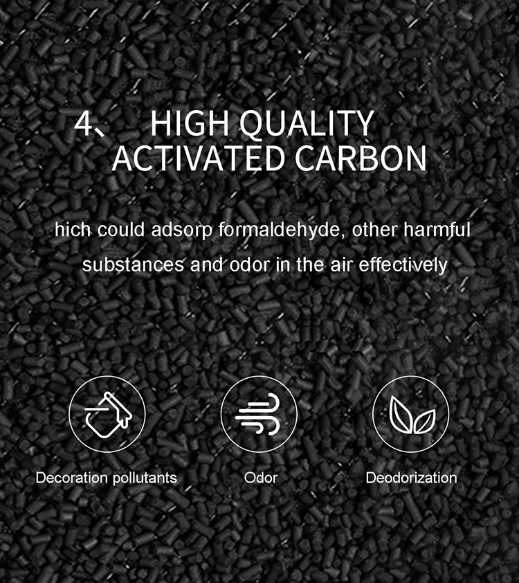 HEPA filter activated carbon