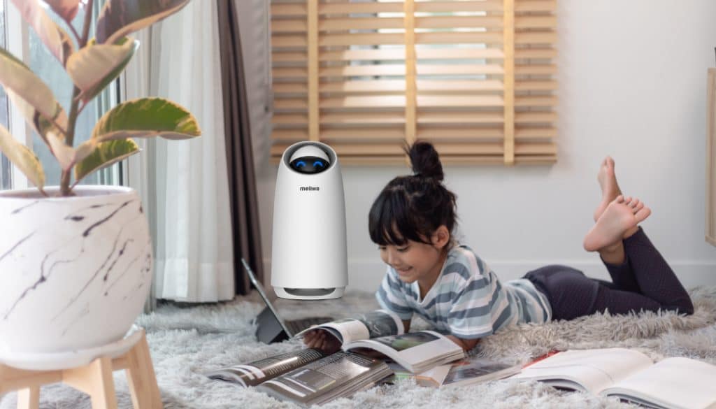 The air purifier brings many benefits to us