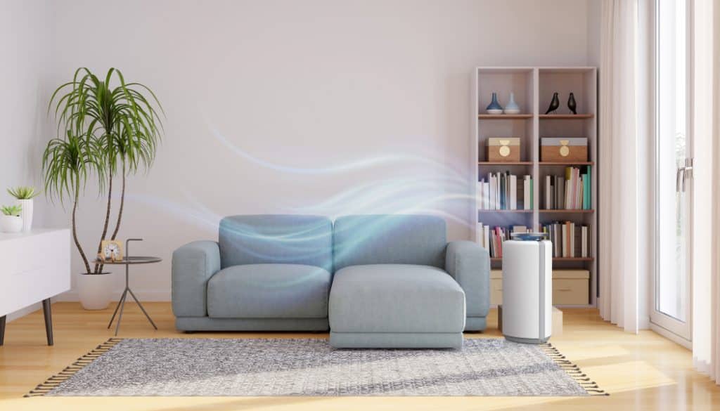 Effectively using an air purifier.