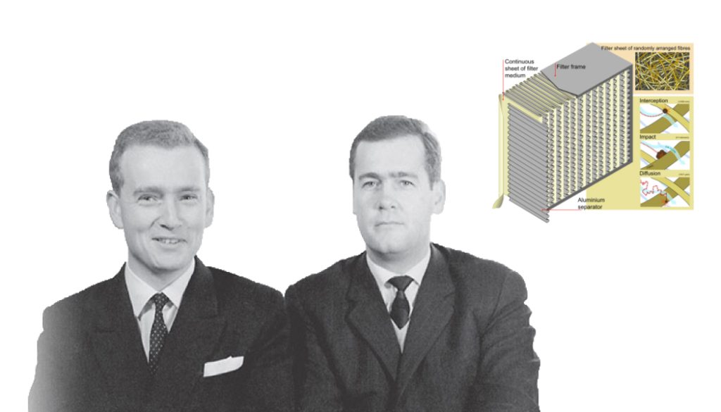 Manfred Hammes and Klaus Hammes - The two inventors of the first air purifier with a built-in HEPA filter Manfred Hammes and Klaus Hammes - The two inventors of the first air purifier with a built-in HEPA filter