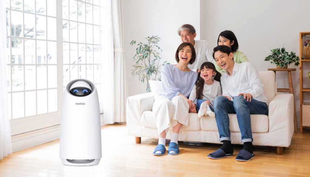 Use an air purifier in a closed room for optimal efficiency