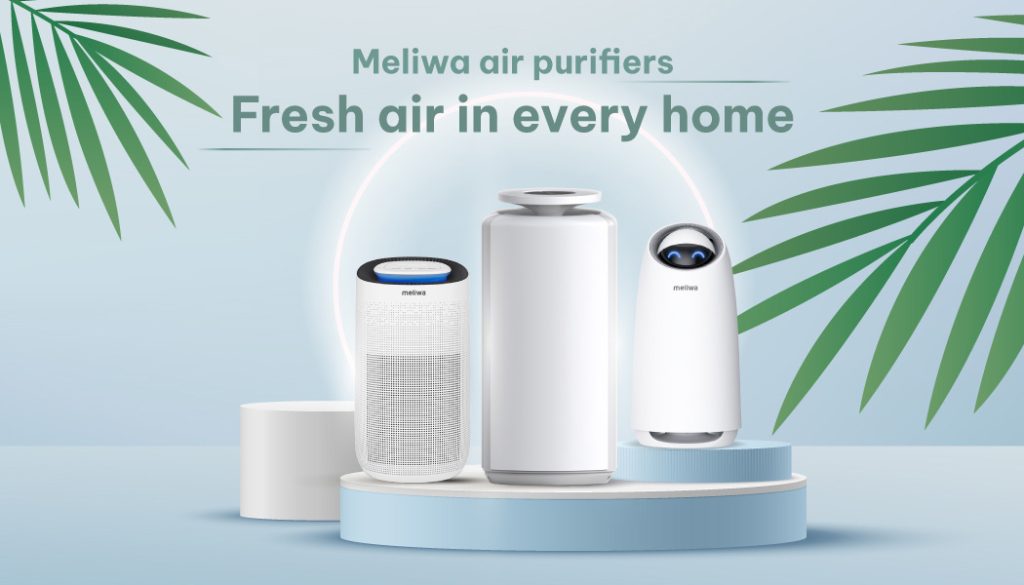 The Meliwa air purifier trio - Air care for every home. The Meliwa air purifier trio - Air care for every home.